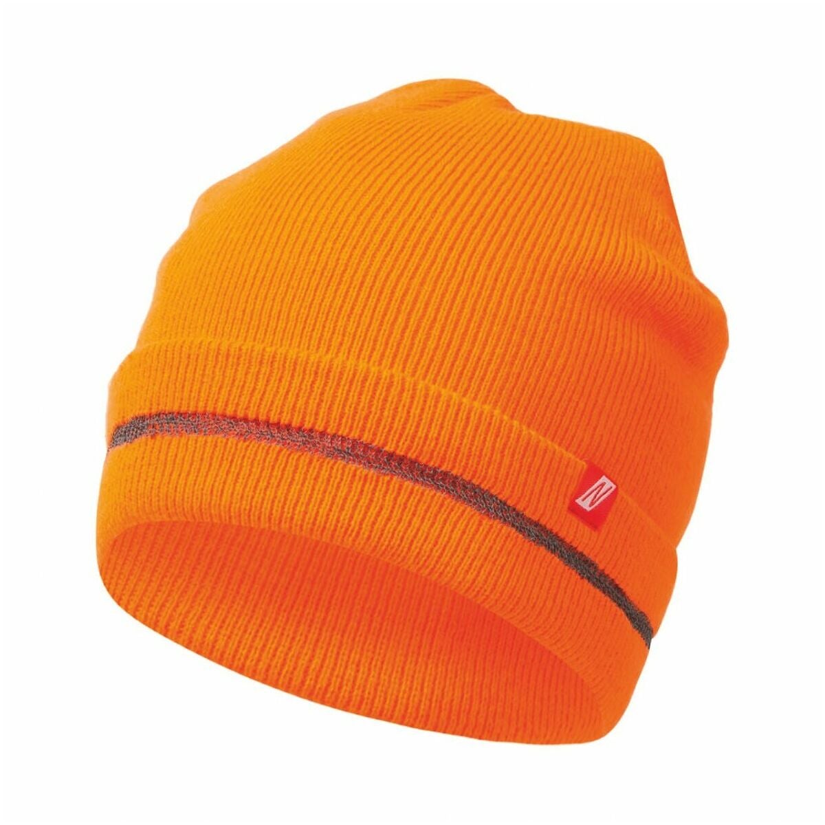 Neonfärgad stickad mössa