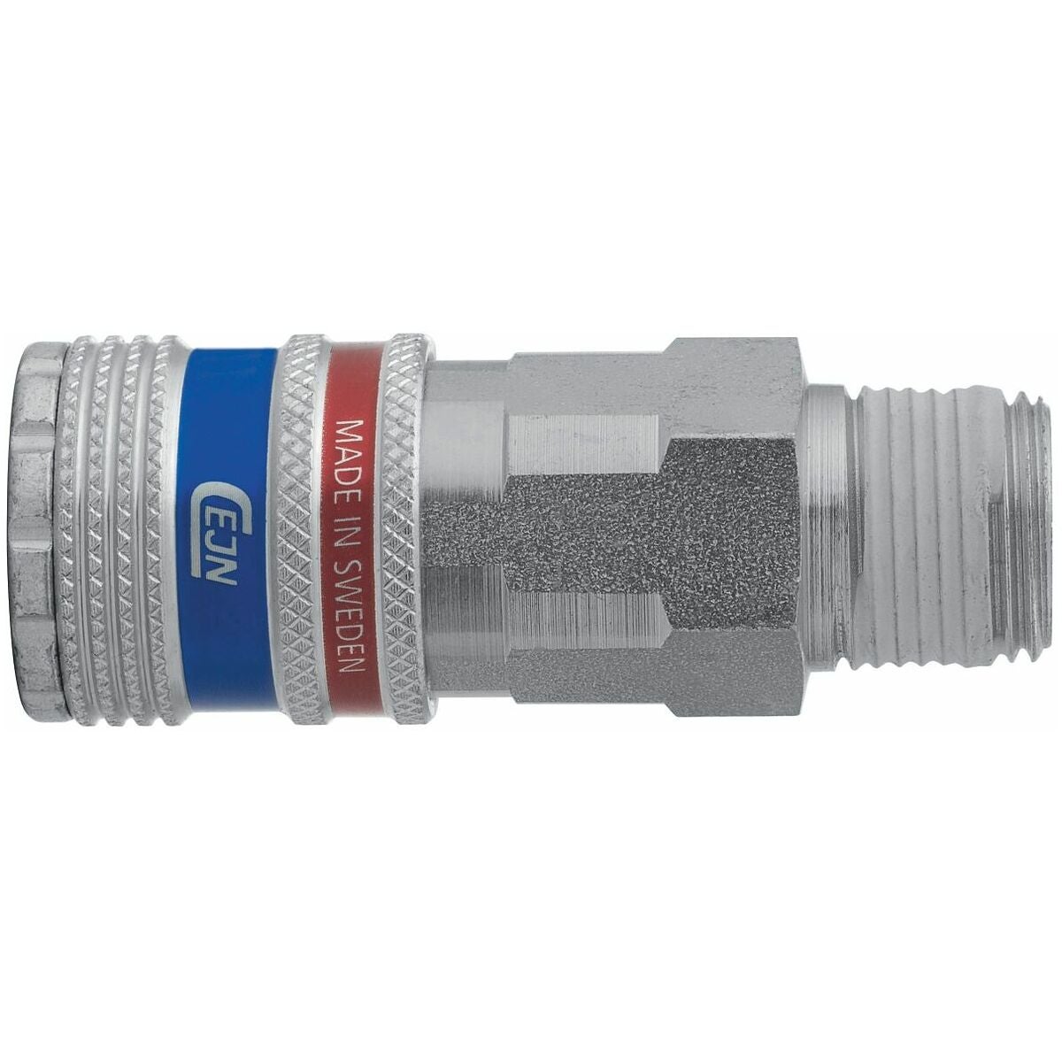 Säkerhetskoppling utvändiga gängor