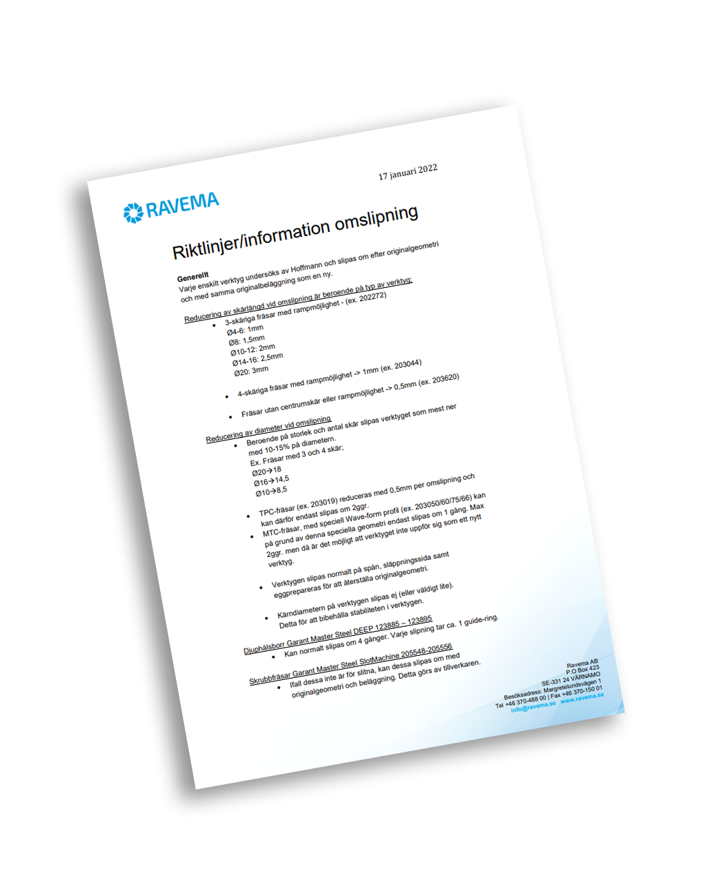 Riktlinjer och information