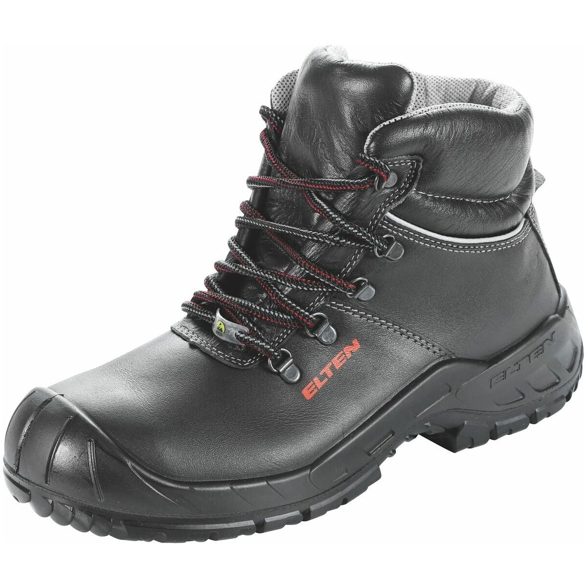 Snörkänga, svart LAURENZO Mid ESD, S3