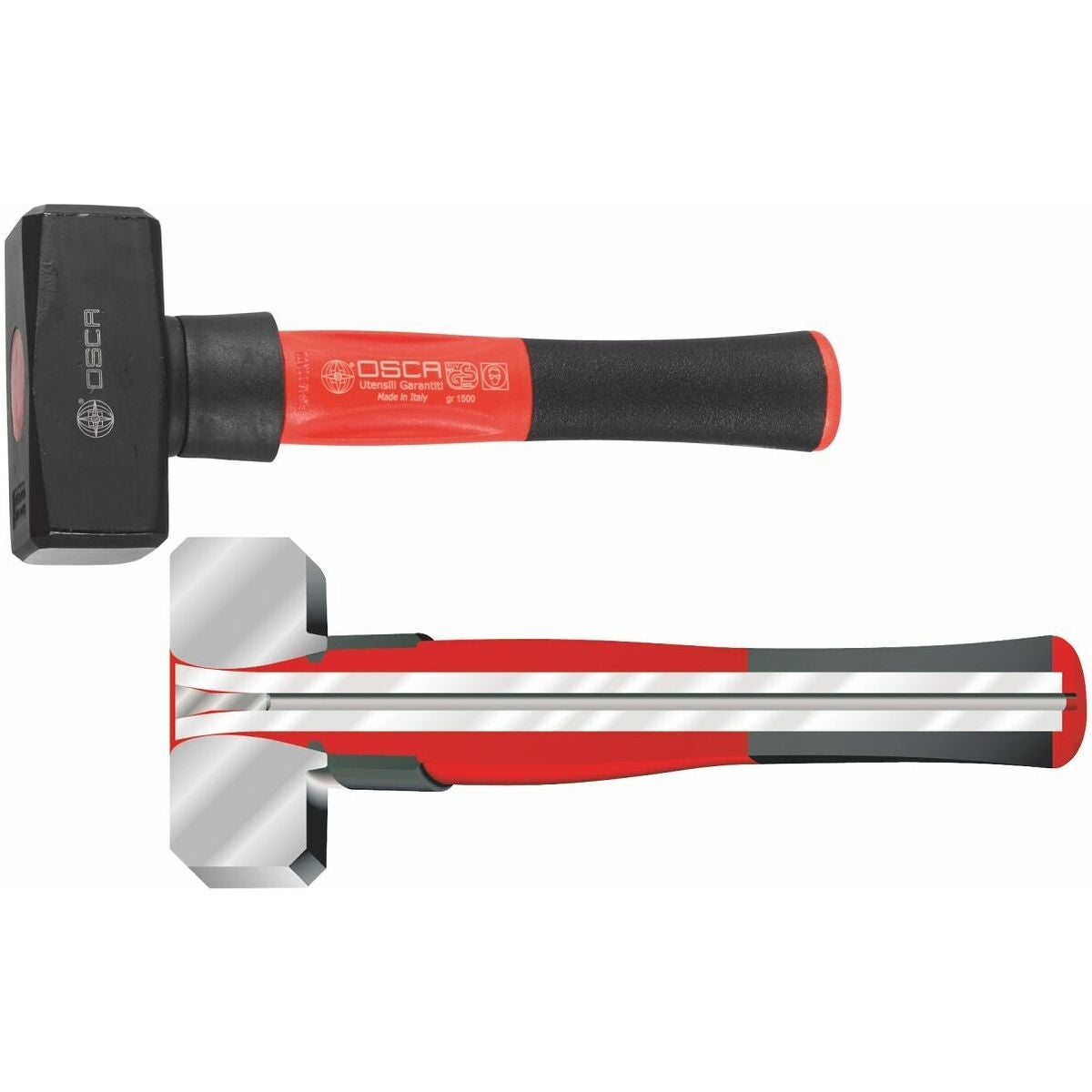 Handslägga med 3K-skaft