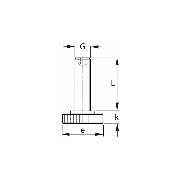 Stödskruv 16X55