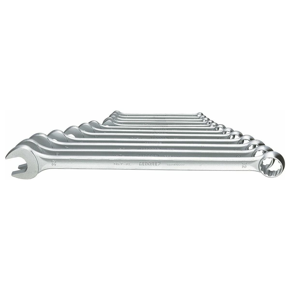 Ringskiftnyckelsats, extra långt utförande