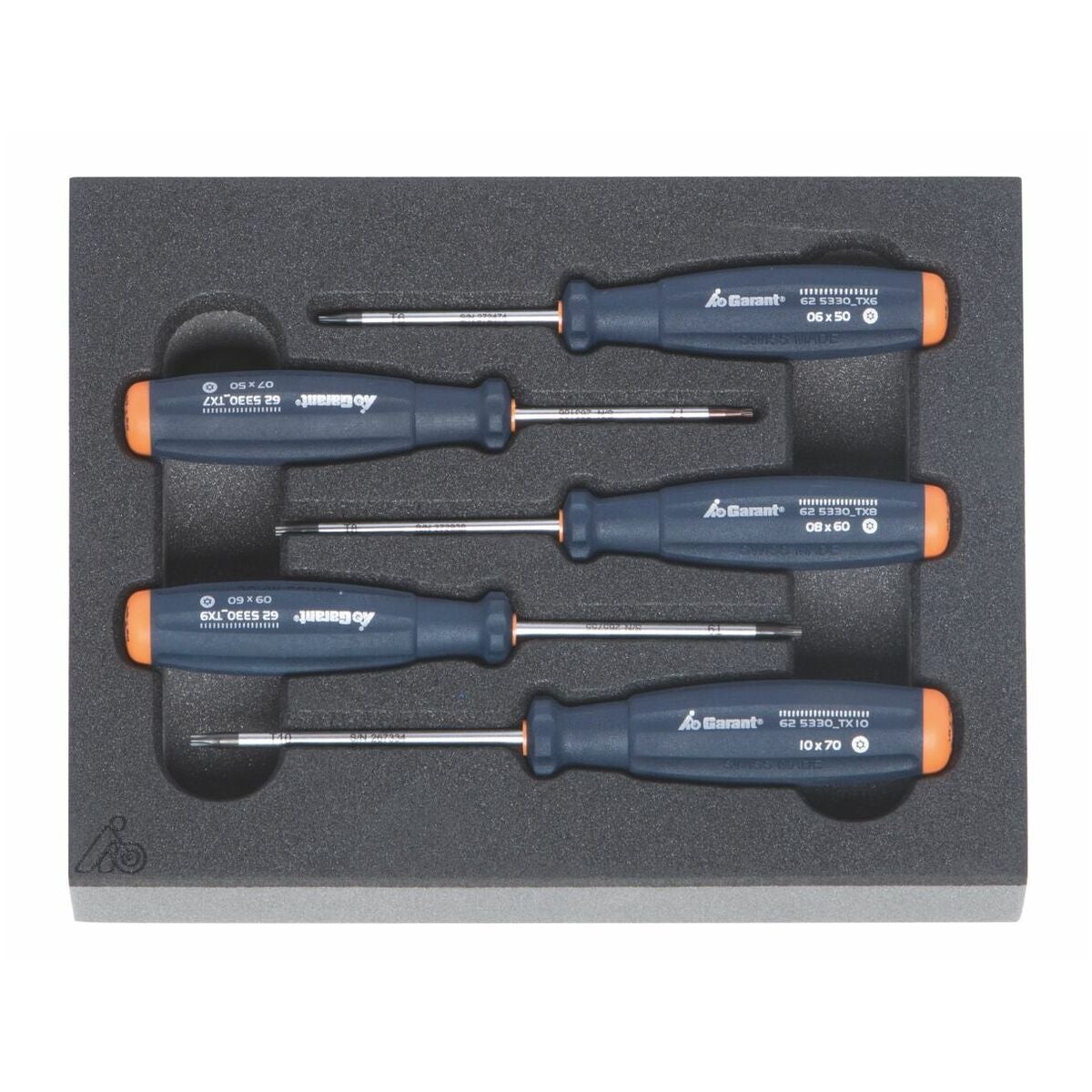 Skruvmejselsats för Torx® 5