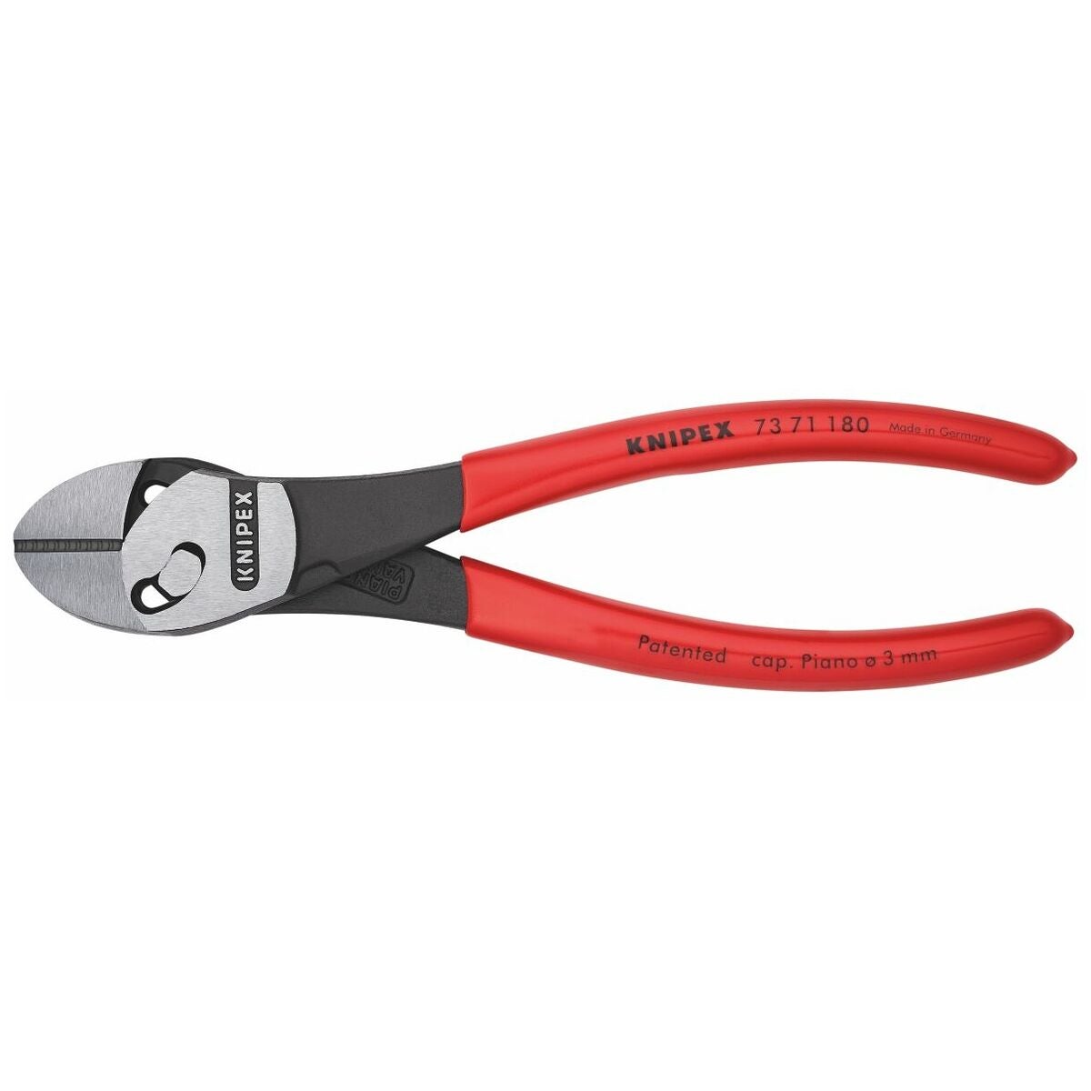 Kraftsidavbitare med stor kapacitet, TwinForce®, polerad