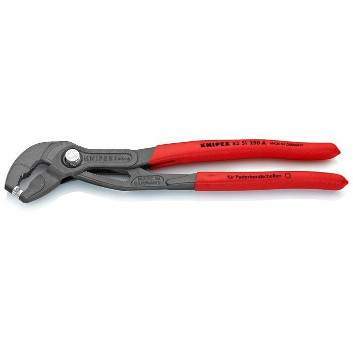 Tång för fjäderbandklämmor 250 mm
