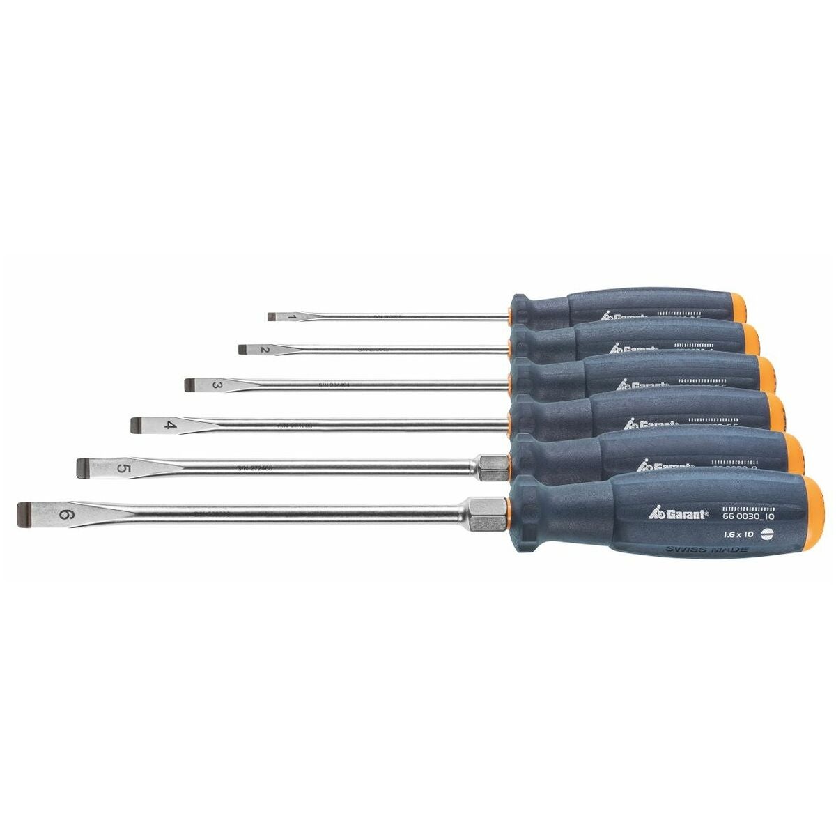 Skruvdragarsats för spår, med 2K-Haptoprene-handtag 6