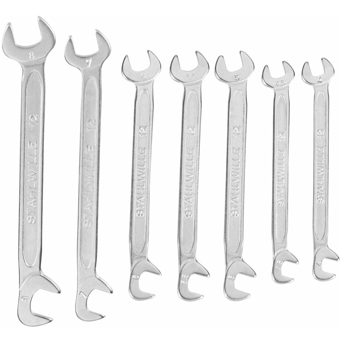 Liten dubbel U-nyckel, sats 7