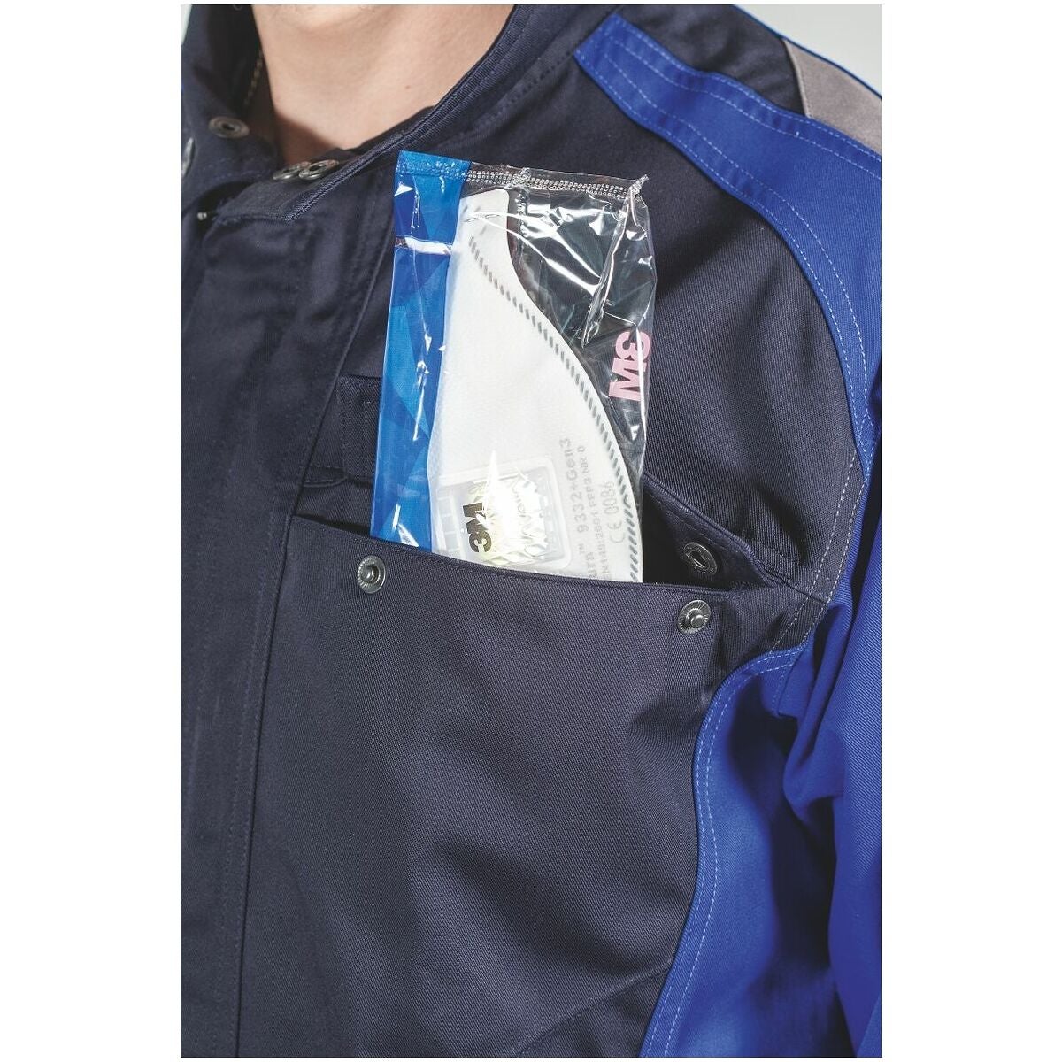 Andningsskyddsmasker, sats Aura Serie 9300+Gen3 P3V