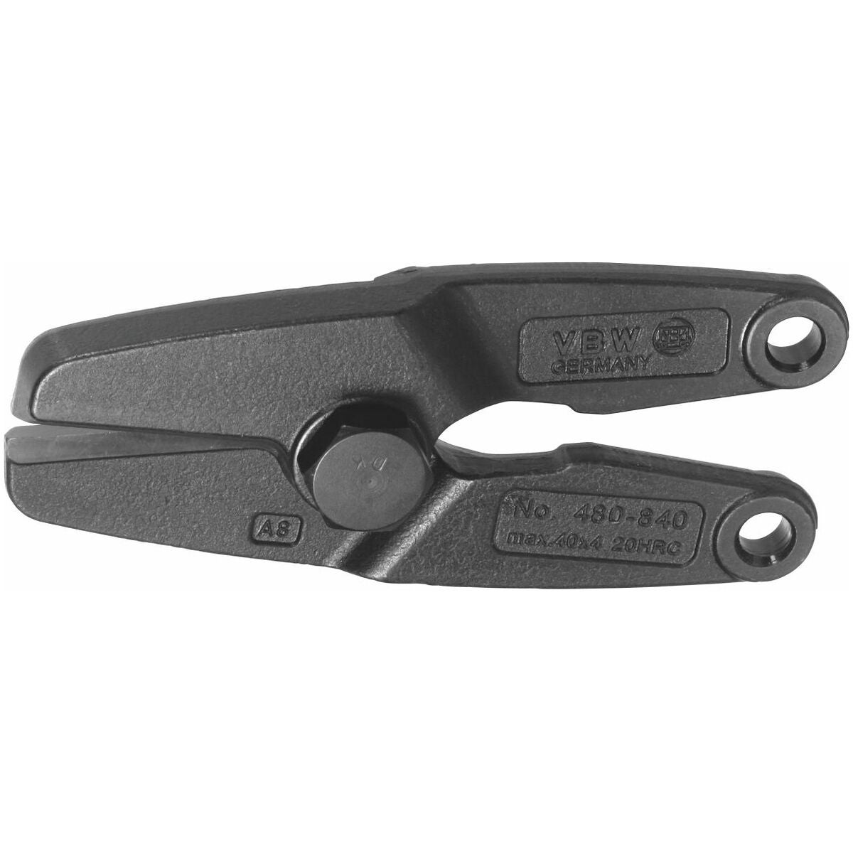 Löst klipphuvud komplett med skruvar 840 mm