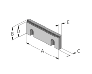 Stegback MHS 100 grepp 5 mm