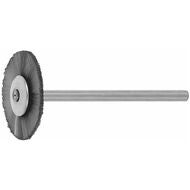 Miniatyr-cirkulärborste Naturborst (svart) 22X2 mm