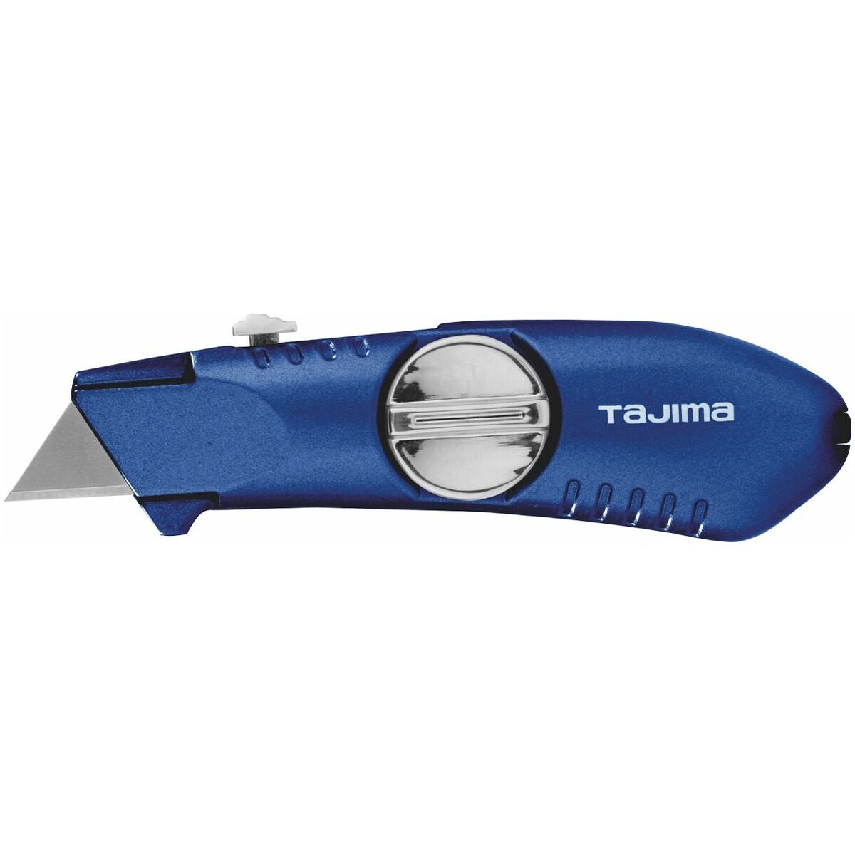 Kutterkniv med pressgjutet handtag i aluminium och indragbar klinga