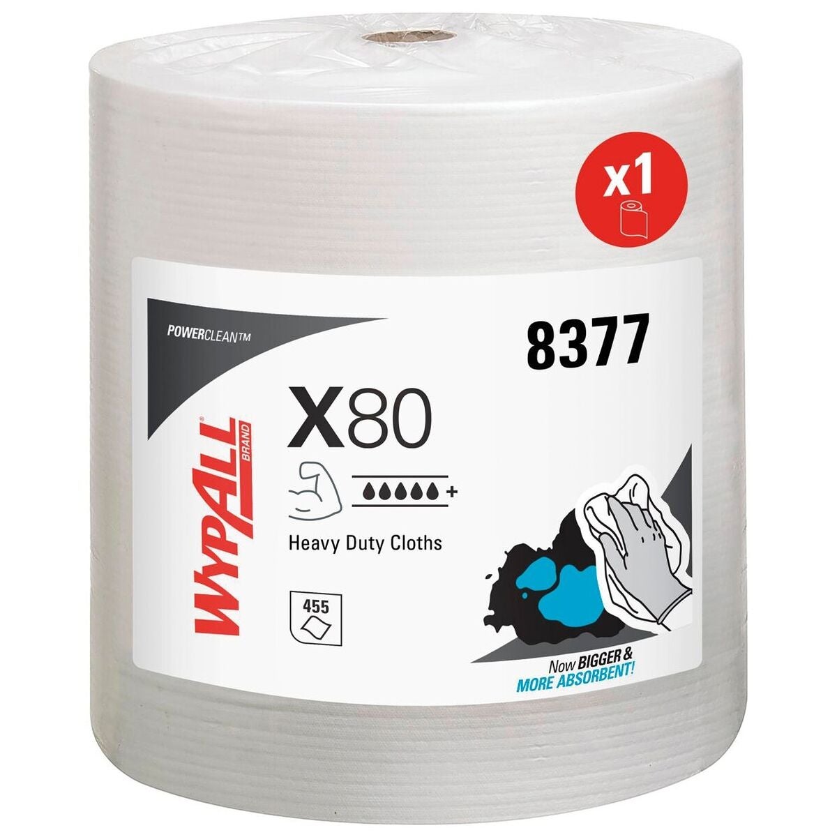 WypAll® X80 torkdukar Storrulle