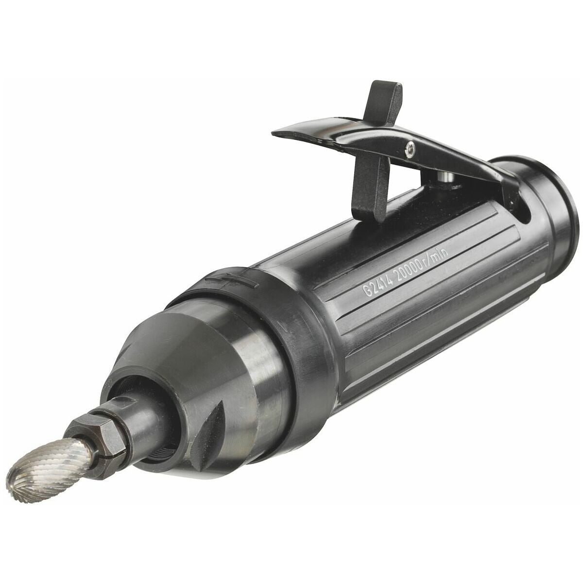 Tryckluftsdriven rak slipmaskin G2414, hylsdiameter 6 mm Kort