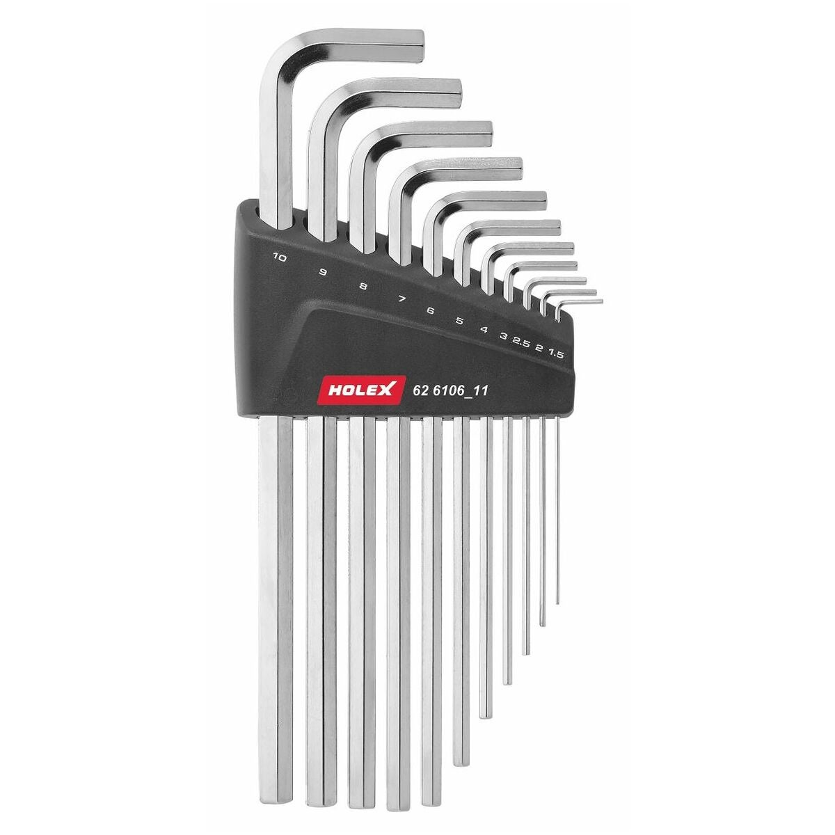 Insexnyckelsats förnicklad