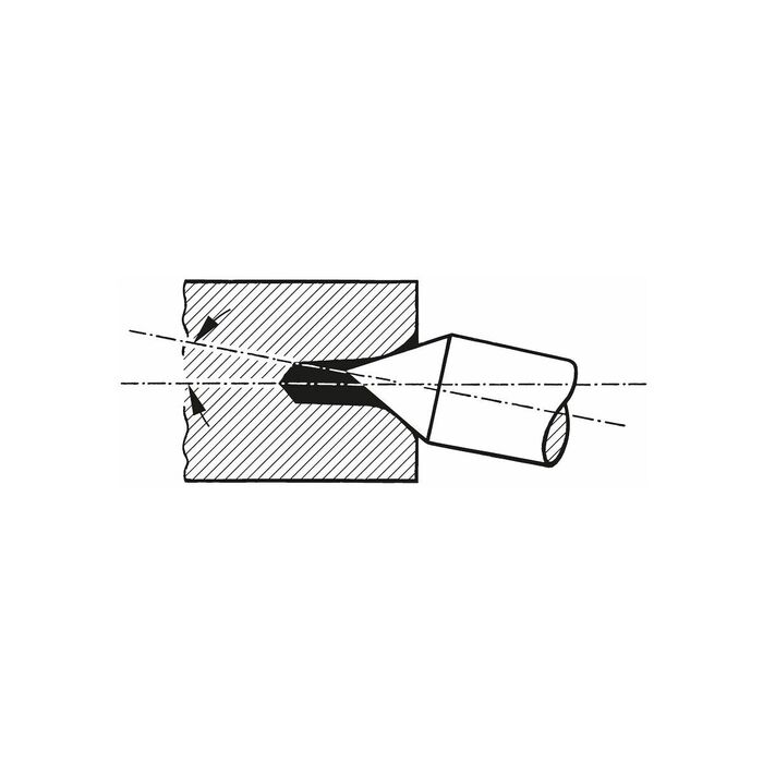 Centrumborr HSS R 2,5 mm