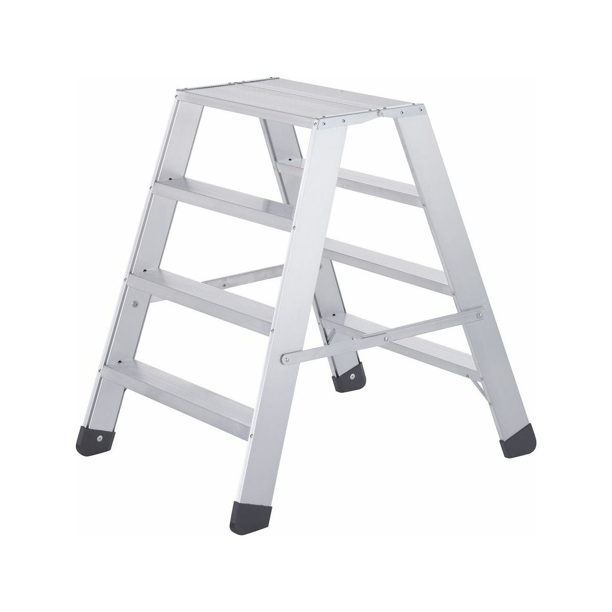 Arbetsbock, hopfällbar, steg på båda sidorna