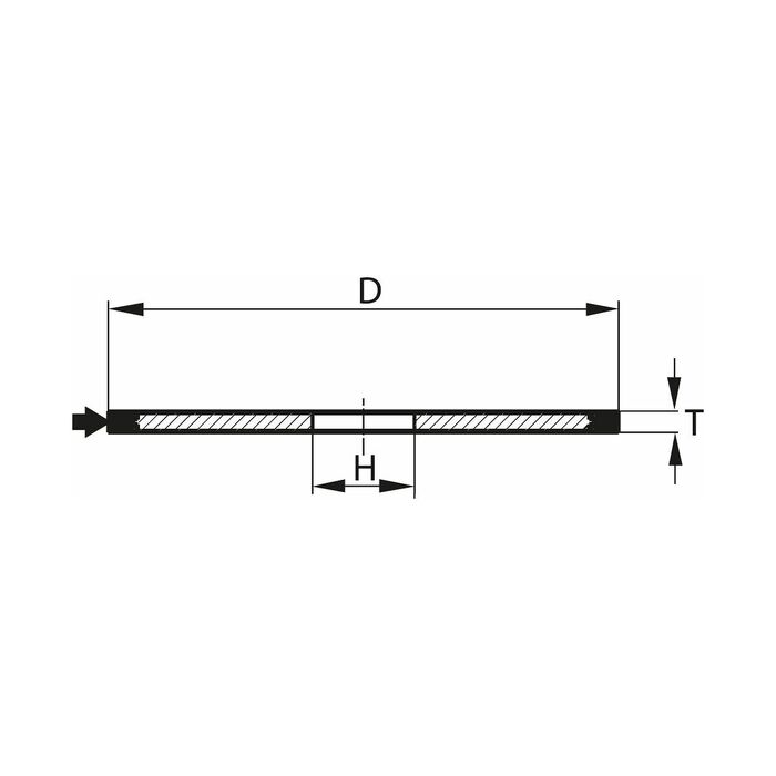 Kompaktskiva D × B × H (mm) 280