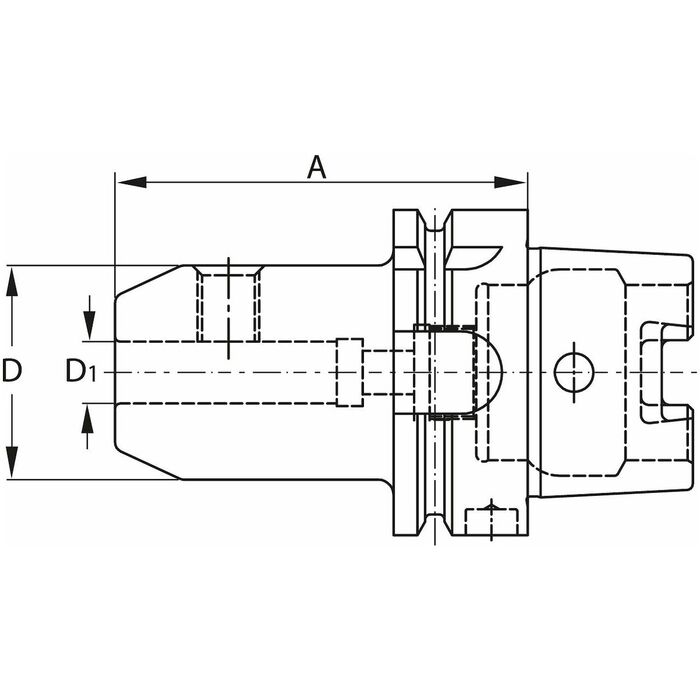 Weldonhållare 8 mm