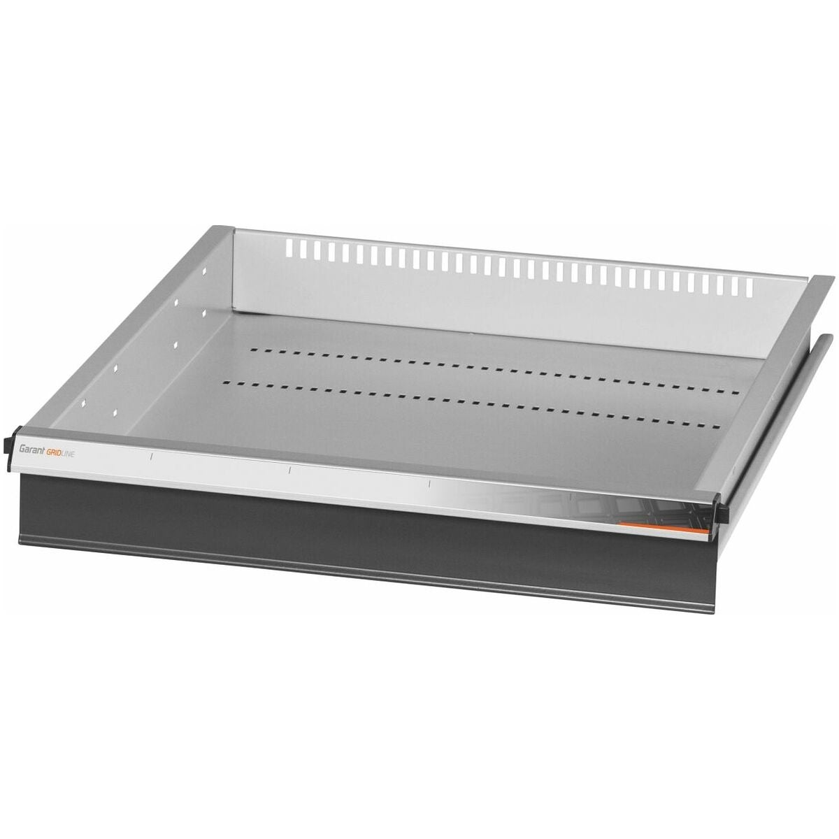 Utdragslåda med enhands enkellådupplåsning, 75 kg 20×24G