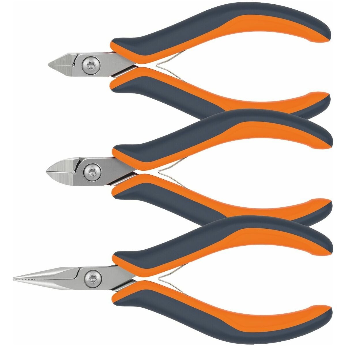 Sortiment med precisionselektroniktänger 3 delar