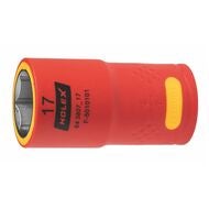 Sexkantshylsa 1/2 tum Helt VDE-isolerad 17 mm