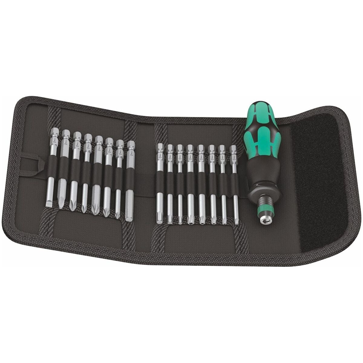 Bitssats med bitsskruvmejsel 17 delar