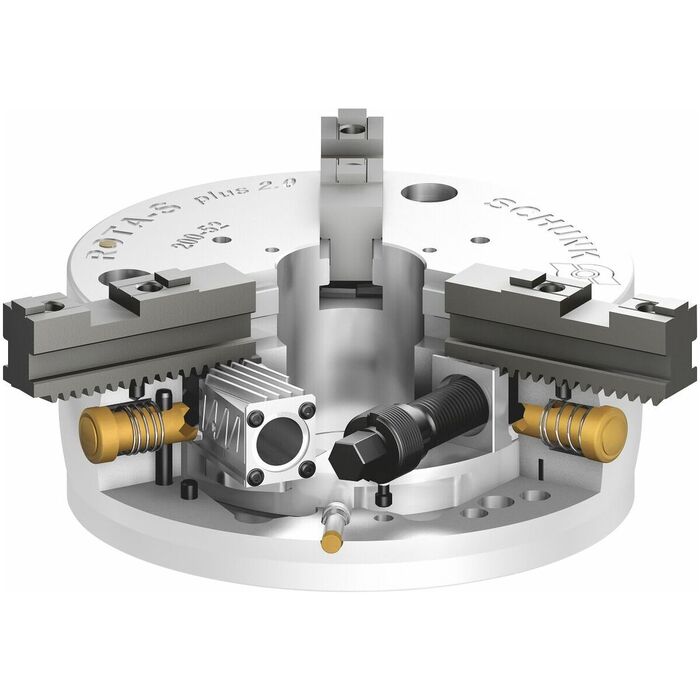 Självcentrerande chuck ROTA-S-plus 2.0 med odelade stegbackar med odelade stegbackar 315