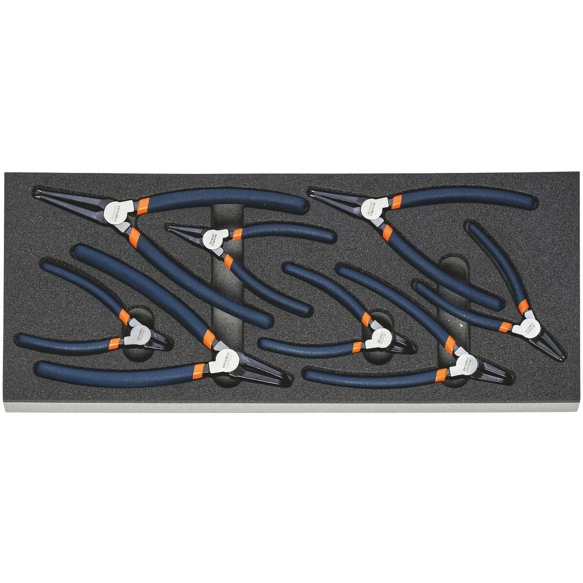 Precisions-låsringstångsats utvändig 8