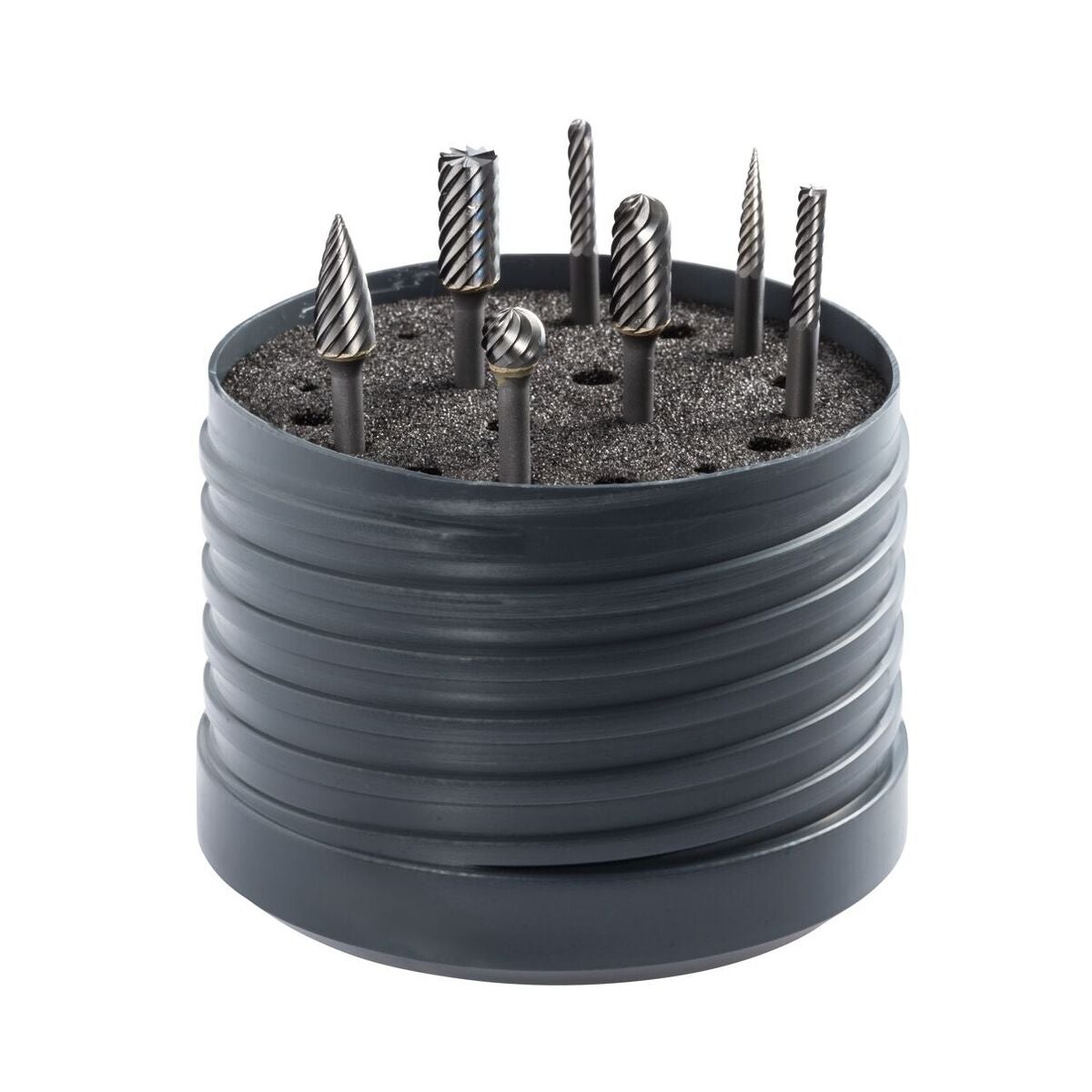 Sats med roterande filar 7 delar GARANT Master Uni – medel VHM