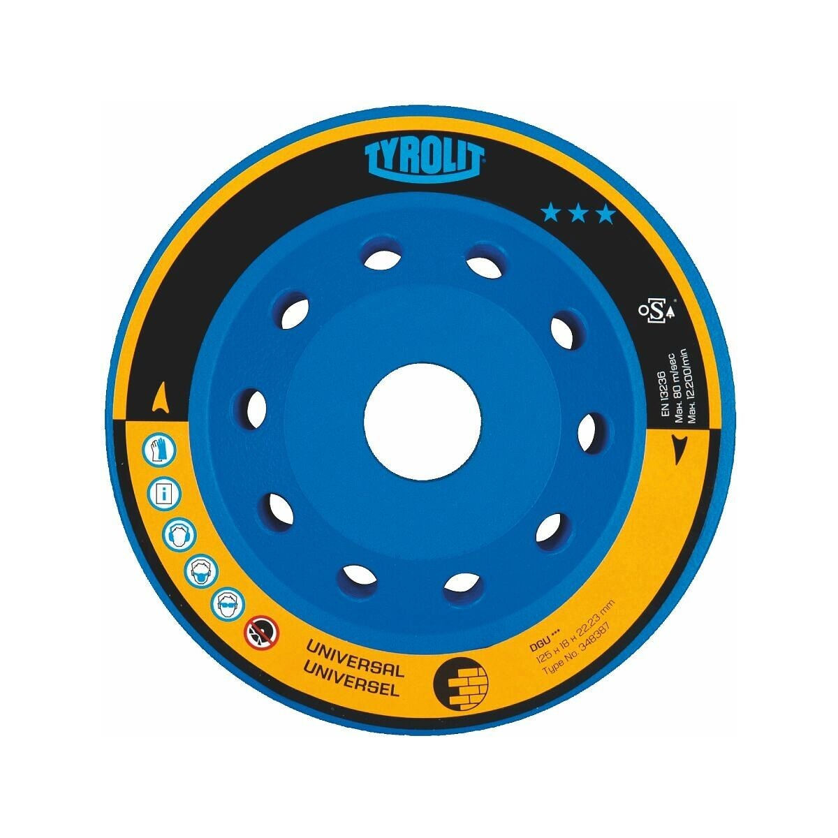 Diamantslipskiva PREMIUM*** för sten