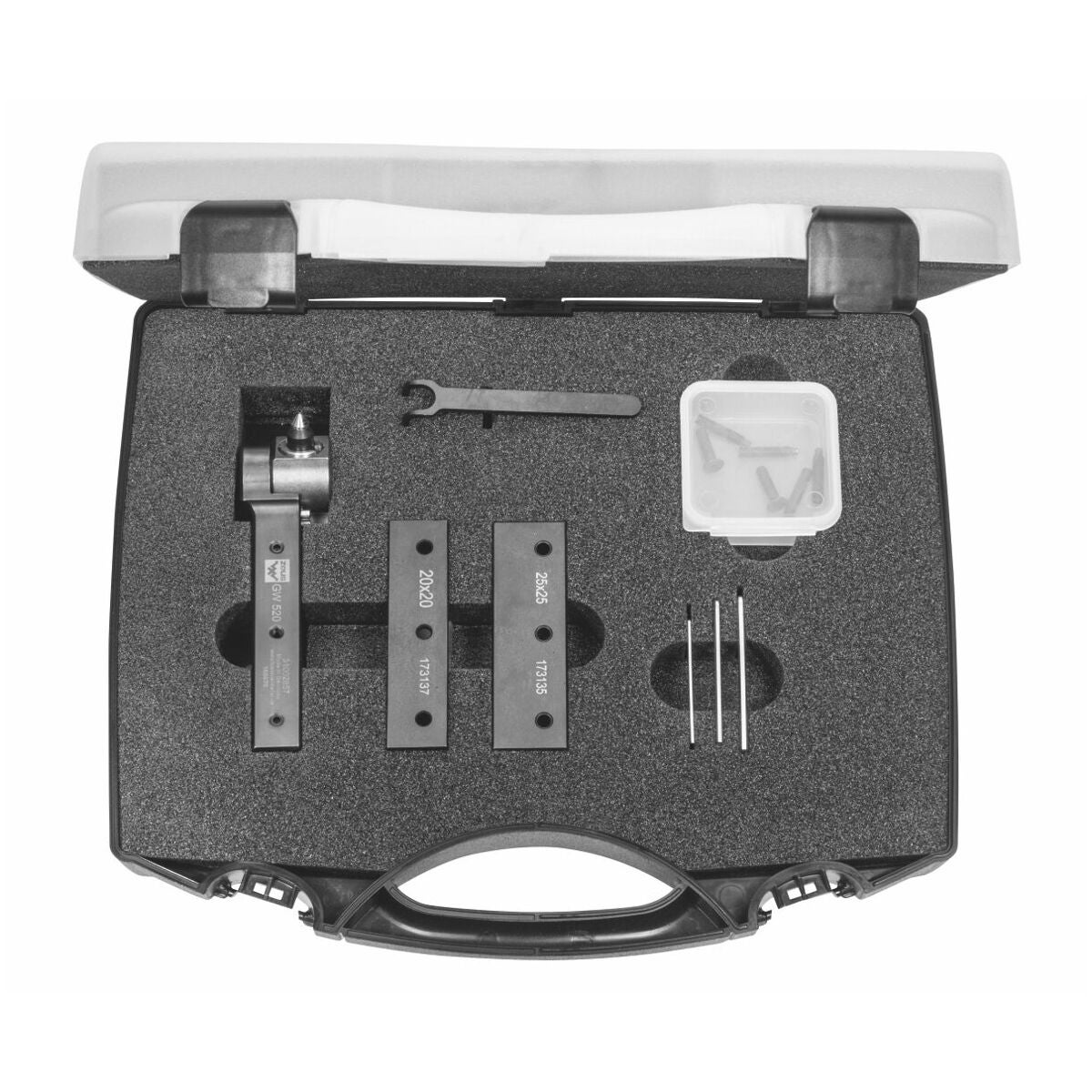 Hållare för diamantglättningsspetsar Vridbart, universellt huvud