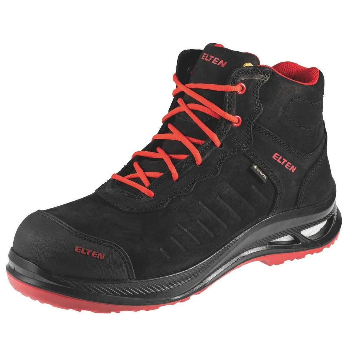 Snörkänga, svart STEWART XXG Pro GTX black-red Mid ESD, S3 41