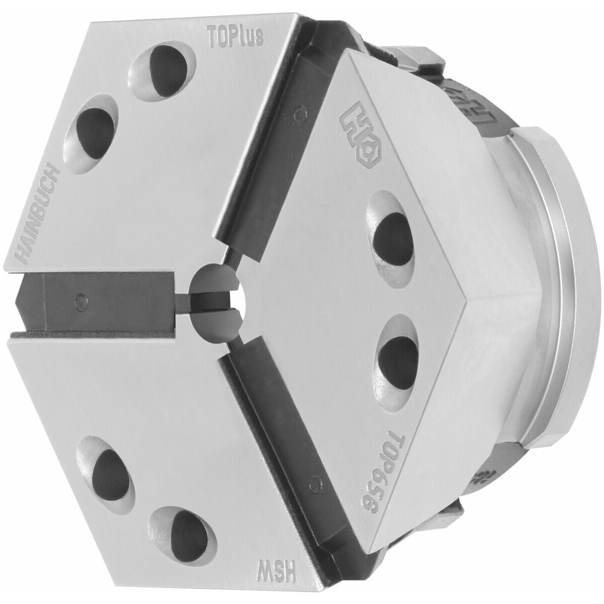 Spännhuvud med Tvär- och längsgående rillor 12 mm