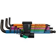 Insexnyckelsats, BlackLaser-yta Multicolour-plastmantlat, Hex-Plus 9