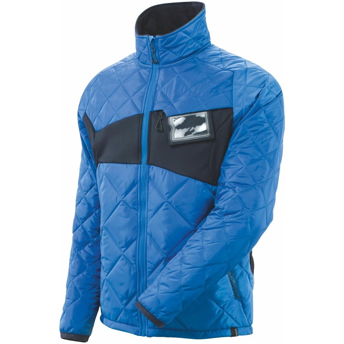 Loft-jacka ACCELERATE azurblå / svartblå