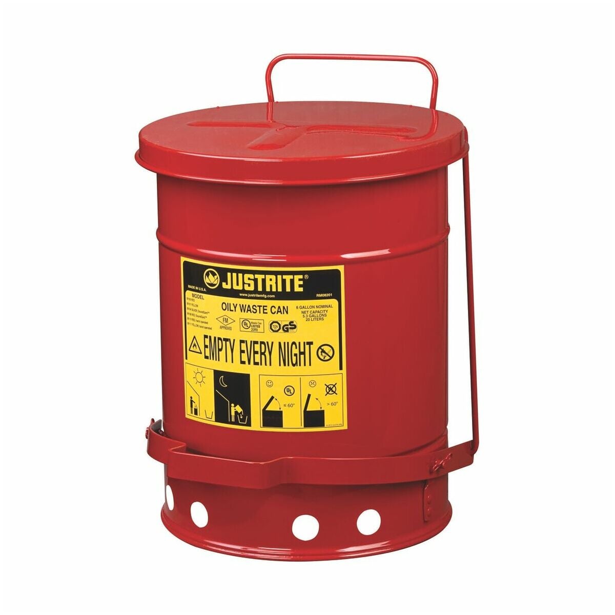 Spilloljebehållare 20 l