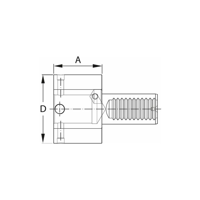 Fast axiell grundhållare VARIA VX 30/VX3