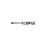 Bits för sexkant, 1/4 tum E 6,3 med klotformat huvud / MagicRing® 4 mm