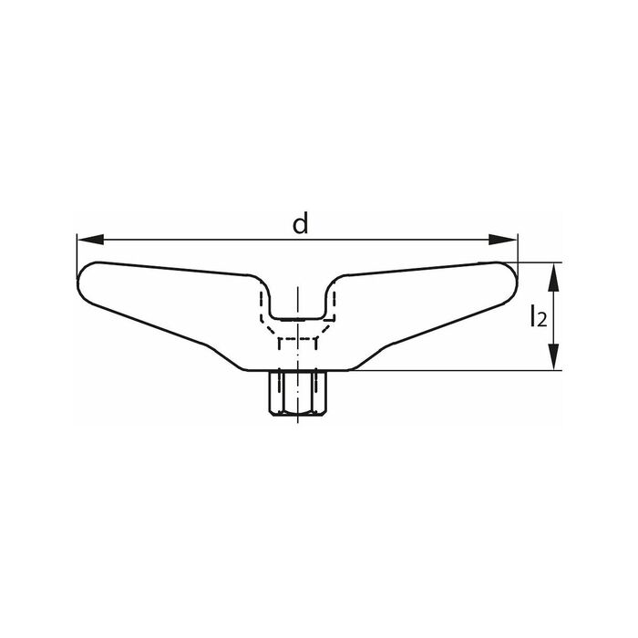 Handtag för positioneringsdragtappar 16/20 mm