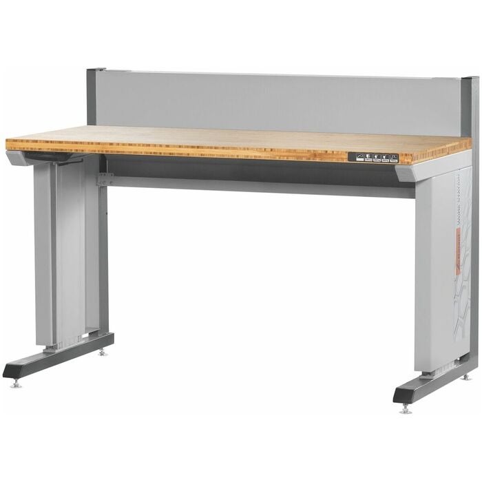 Workstation eLevel+ med bambuskiva 2000/2 mm