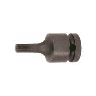 IMPACT skruvdragarhylsa, 1/2 tum, för flertandskruvar (XZN)