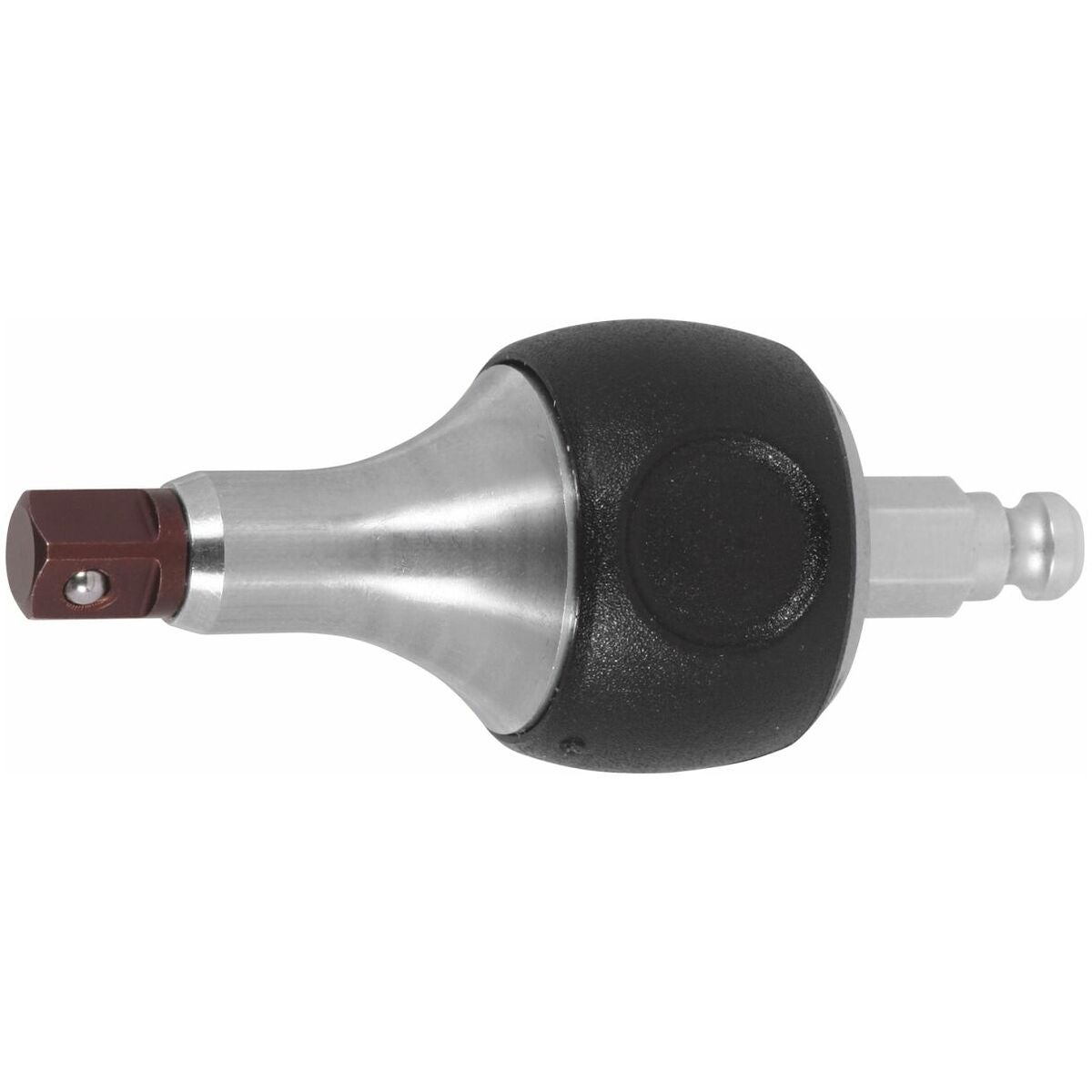 Omställbart spärrhuvud. med utvändig fyrkant