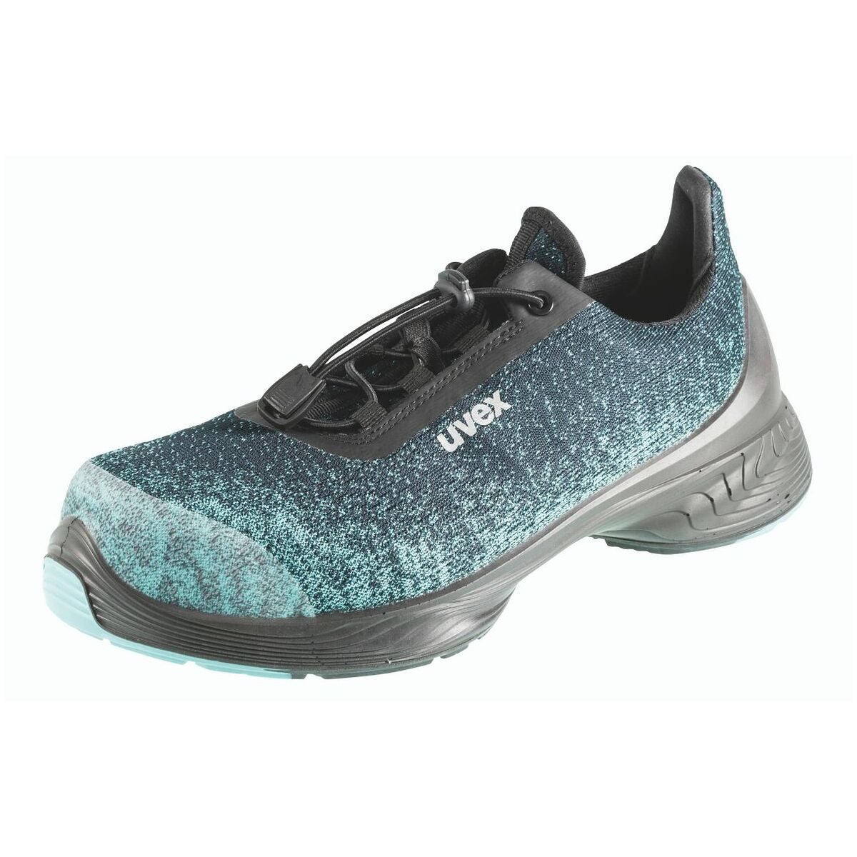 Halvsko grön/svart uvex 1 G2 planet, S1P