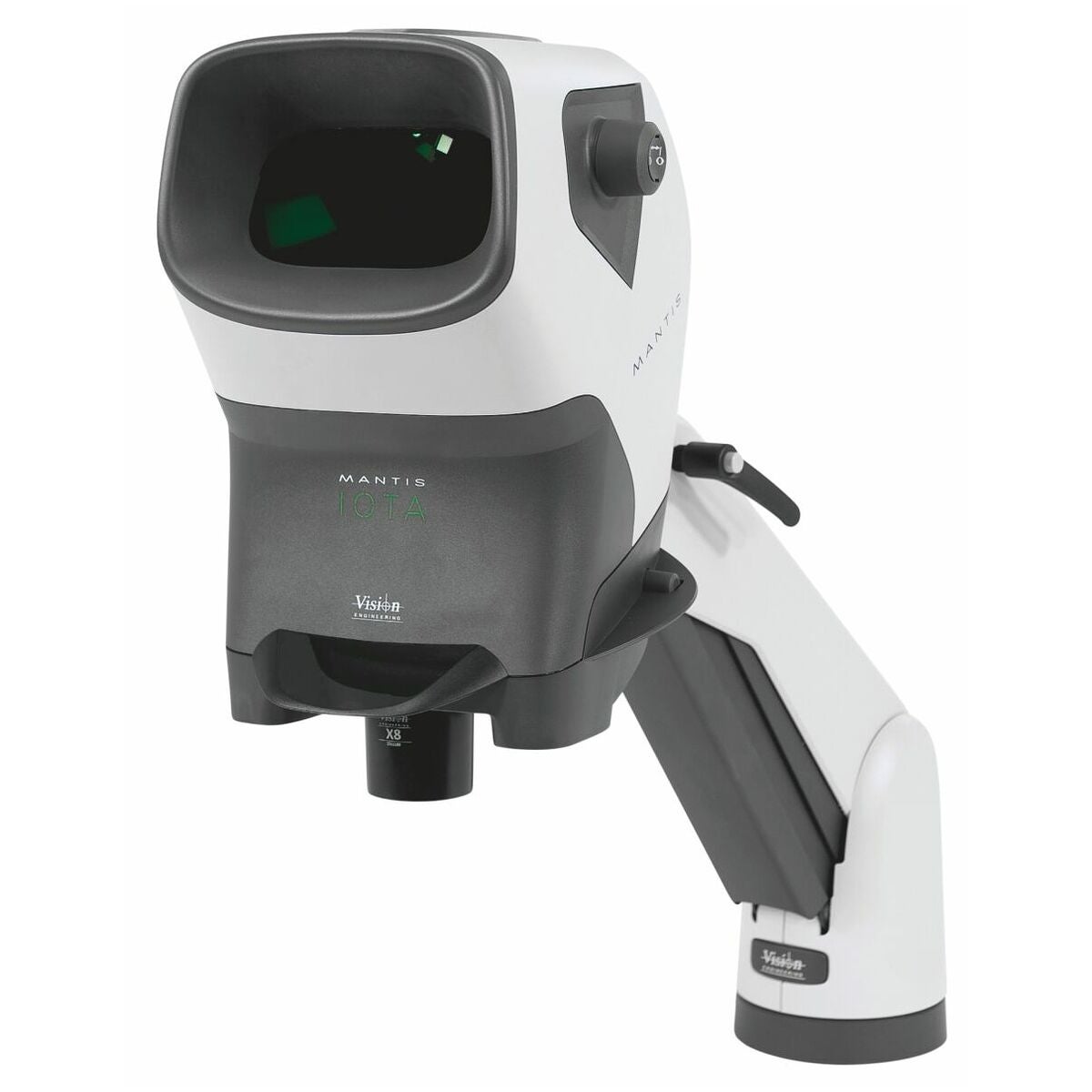 Mantis® stereobetraktningssystem med universalstativ