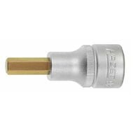 Sexkantskruvdragarhylsa 1/2 tum TiN-belagd 19 mm