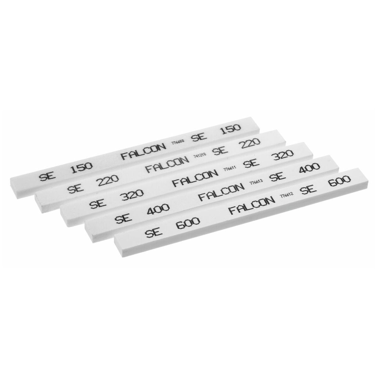 Polerstensats, 5 delar Typ SE, korund 6 mm