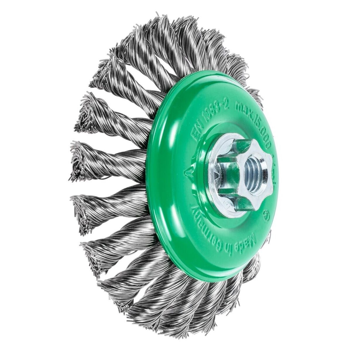 Kupad konisk borste Rostfri tråd 0,50 mm