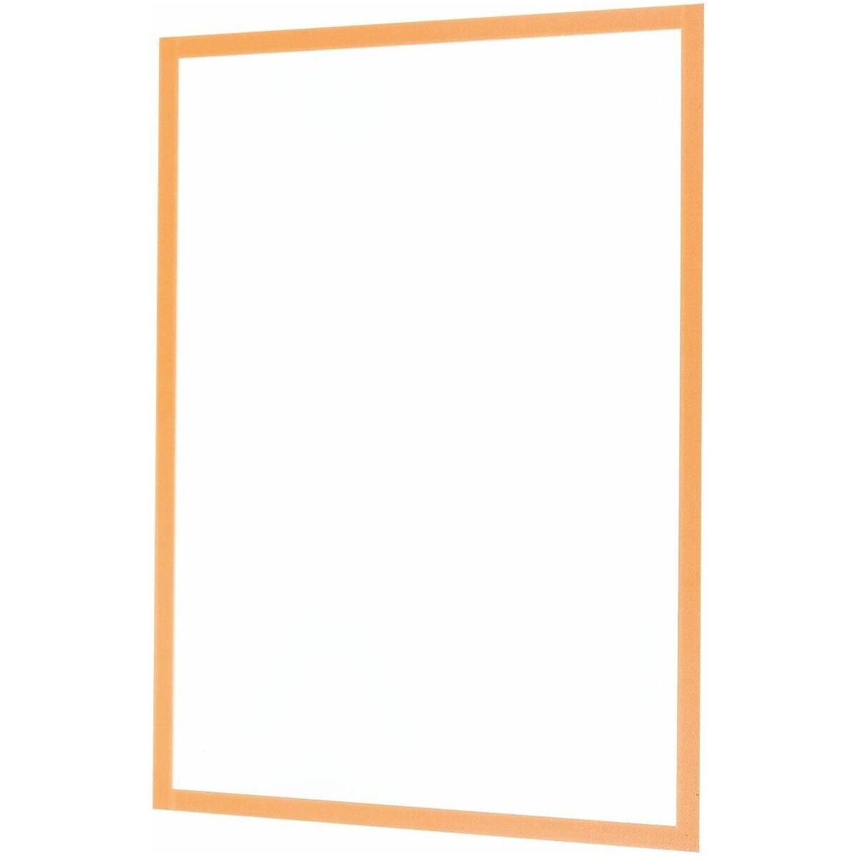 Genomskinlig mapp magnetisk A4 sats med 10 st ORANGE